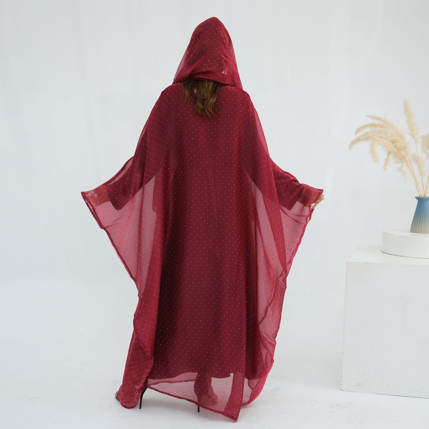 HS6619 Hot diamond long dress (with optional inner suit)