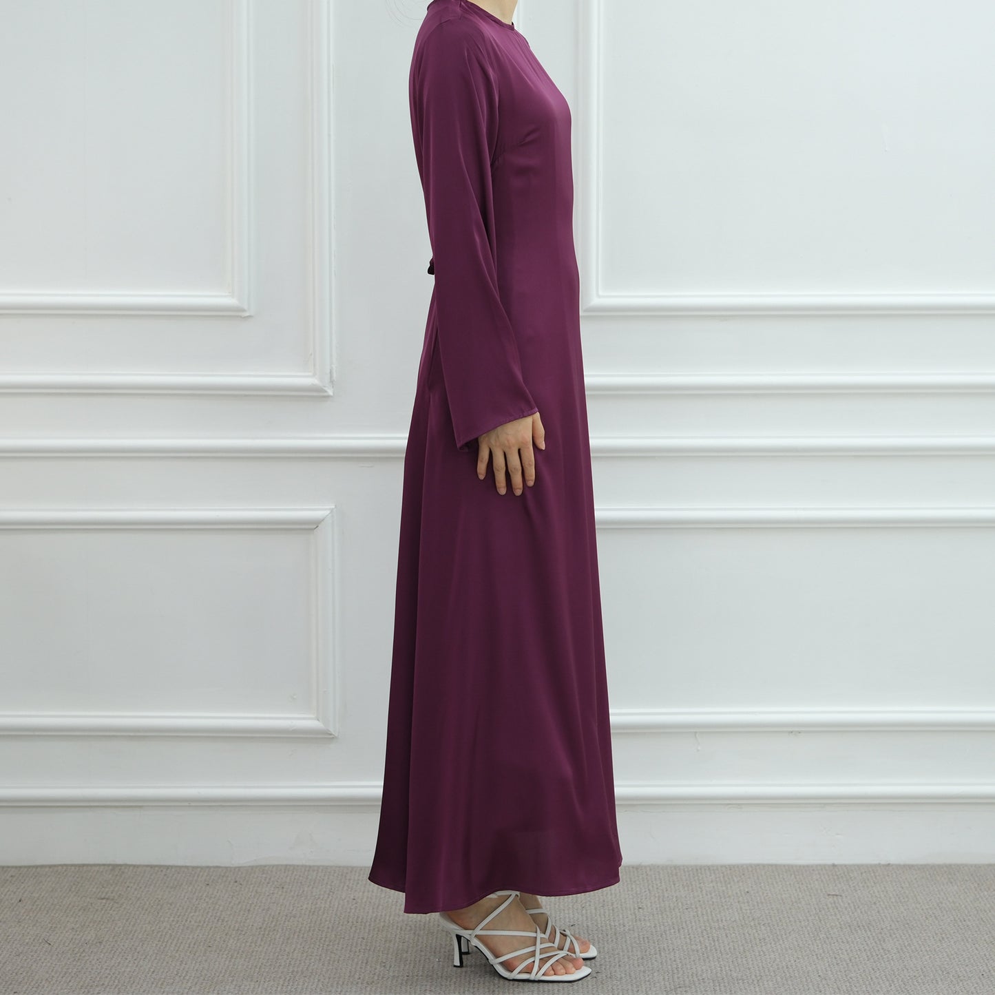 HS6628 Multi-color Simple Solid Color Robe Inner Wear