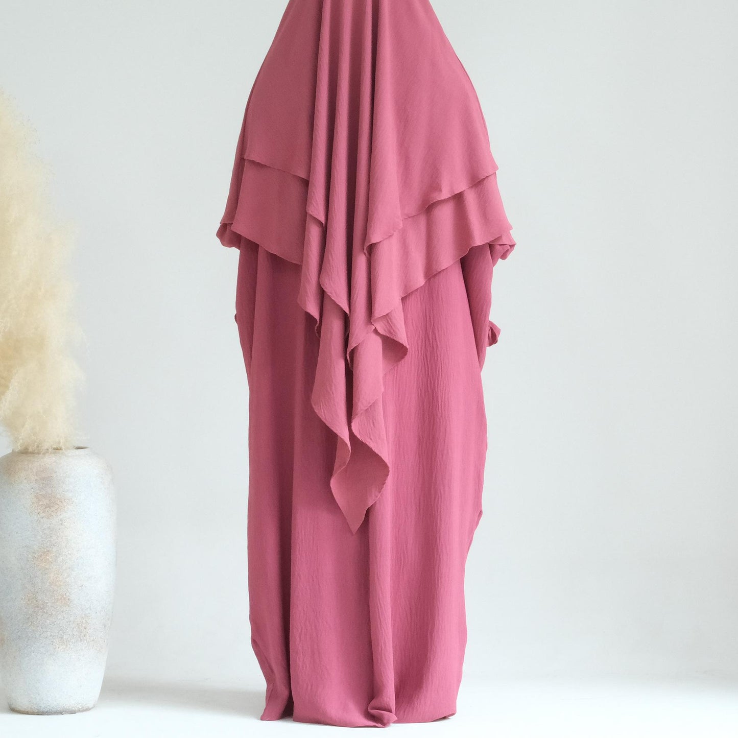 HASASERIES HS1004 Ensemble 2 pièces Abaya + Hijab