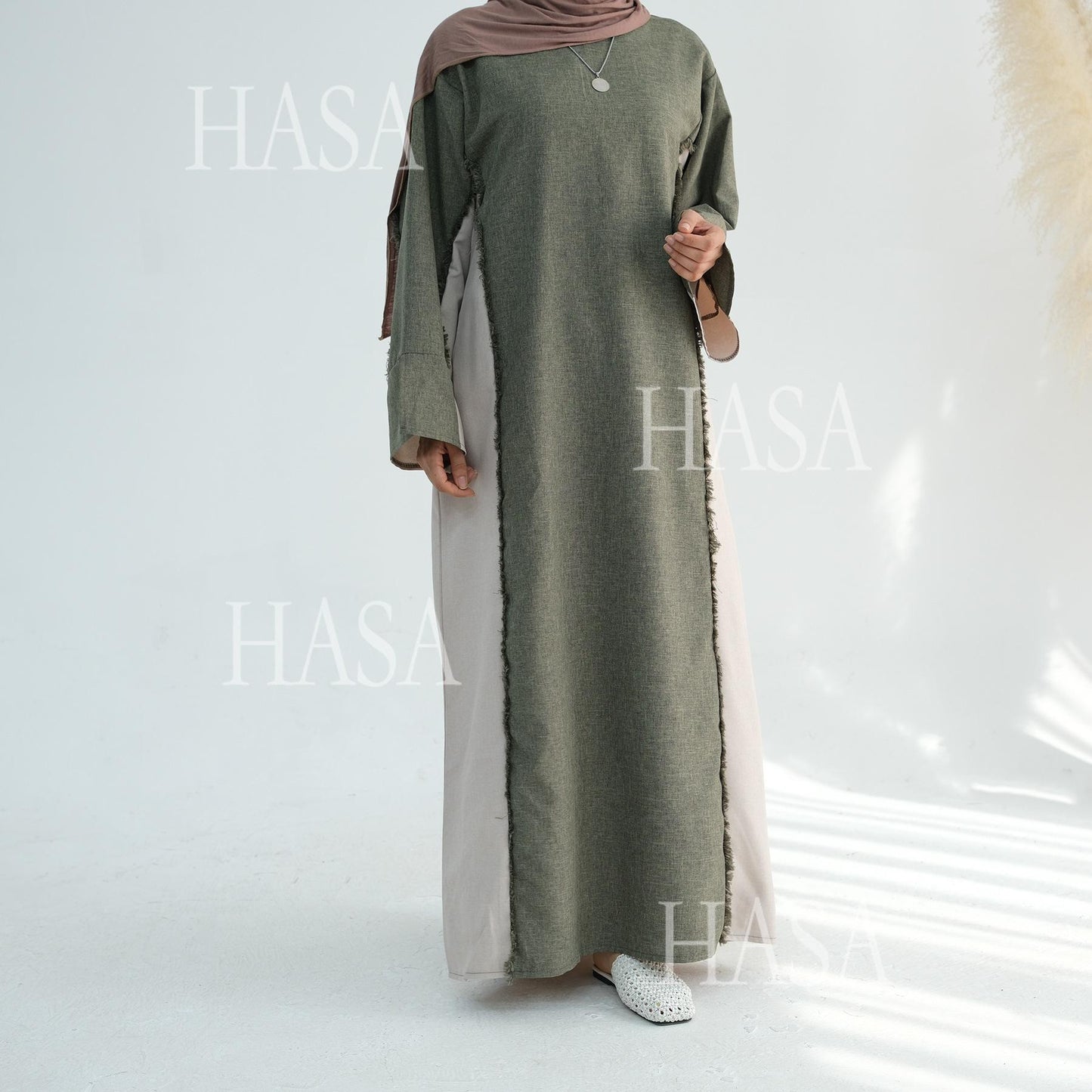 HS5606 Stylish Patchwork Robe - Cardigan and Dress (belt Pockets Only on Dress) party  wear red dress graduation  dress thick  thigh 2  part bow  outfits