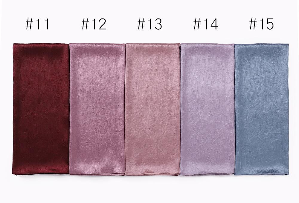 HASASERIES HS1136 Nouveau bandeau en satin de soie simulé