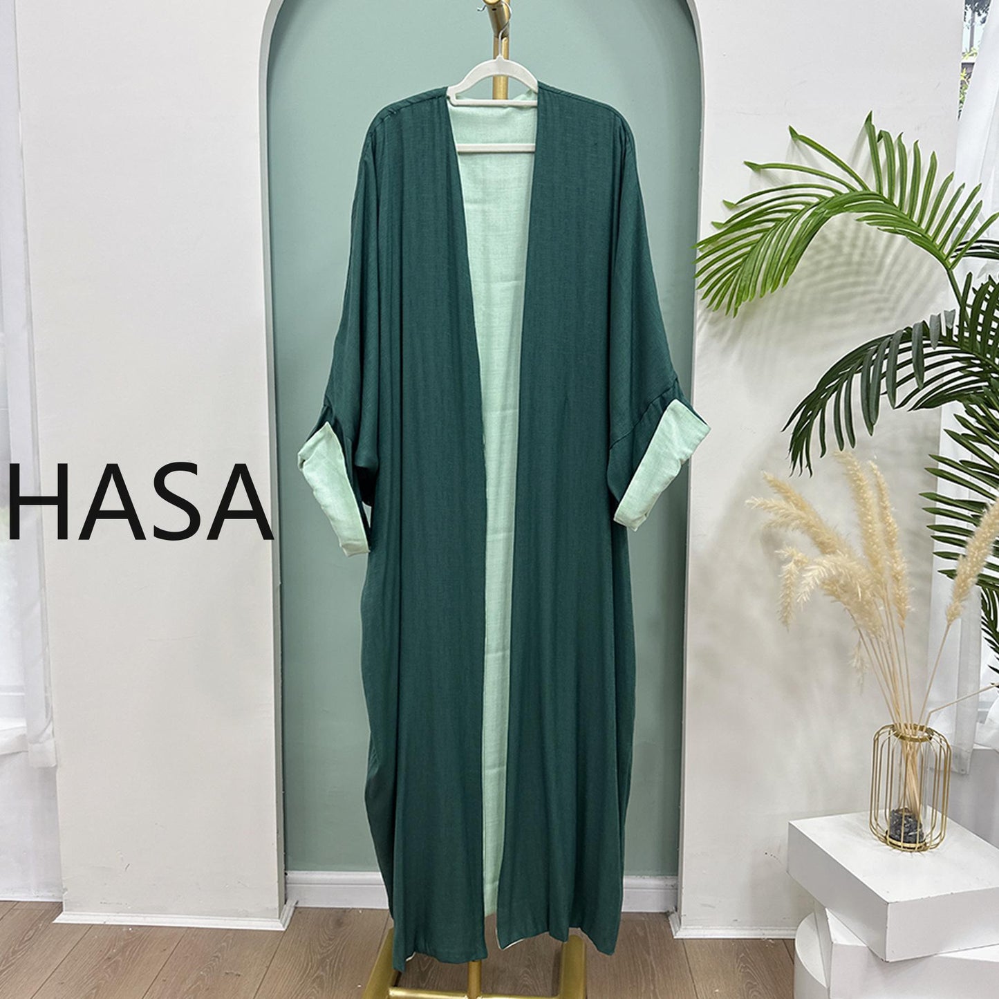 HASA HS4827 Reversible and versatile elegant robe