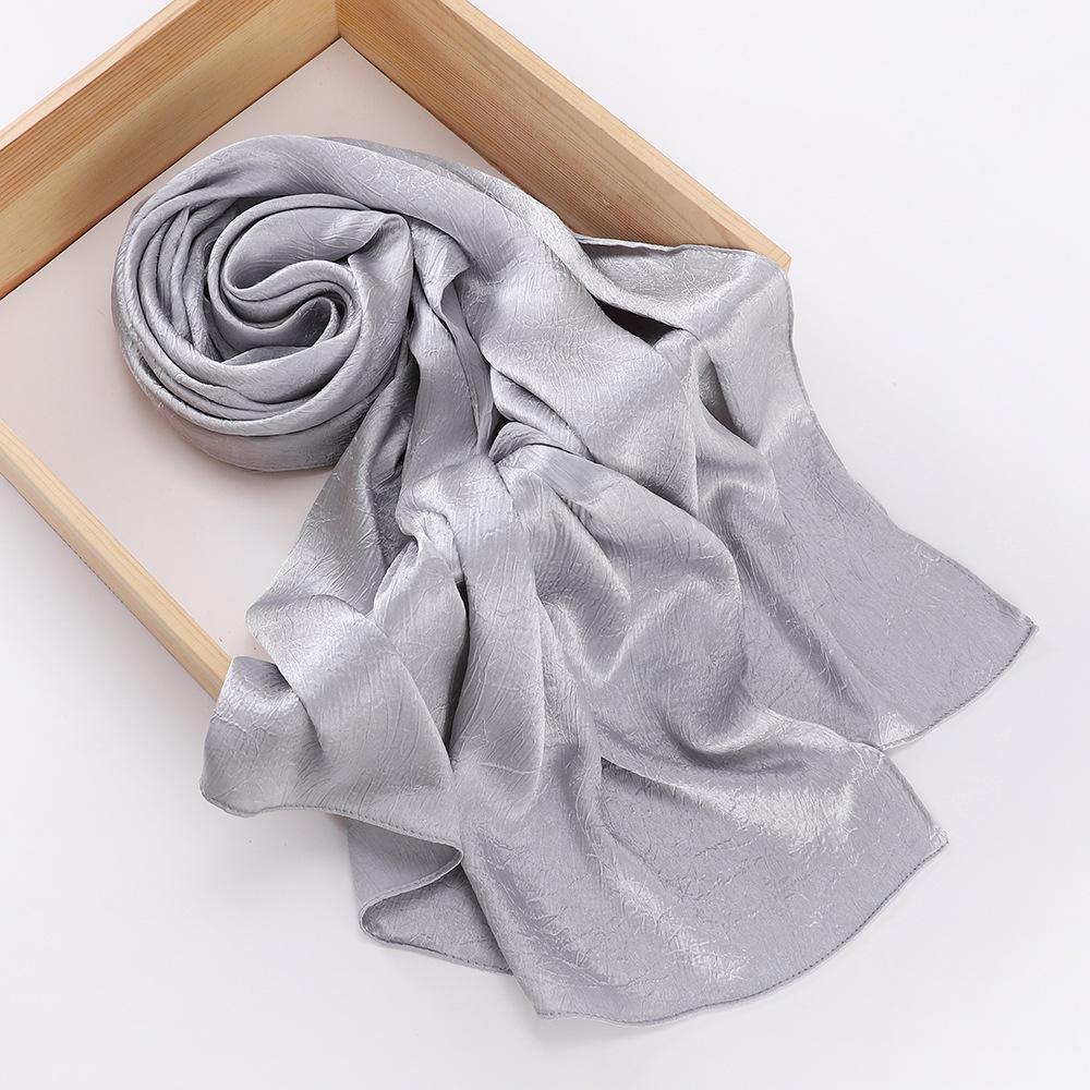 HASASERIES HS1136 Nouveau bandeau en satin de soie simulé