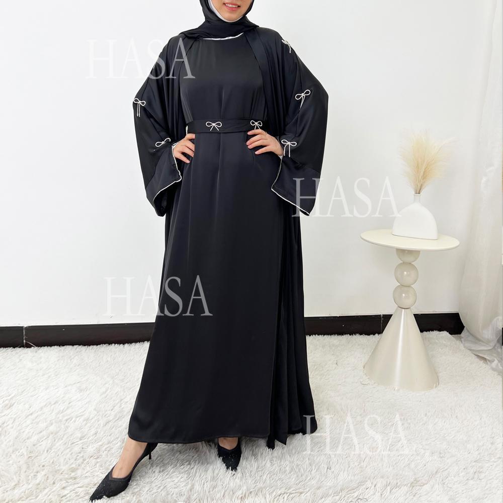 HS6501 Lustrous and Delicate Satin Diamond Set