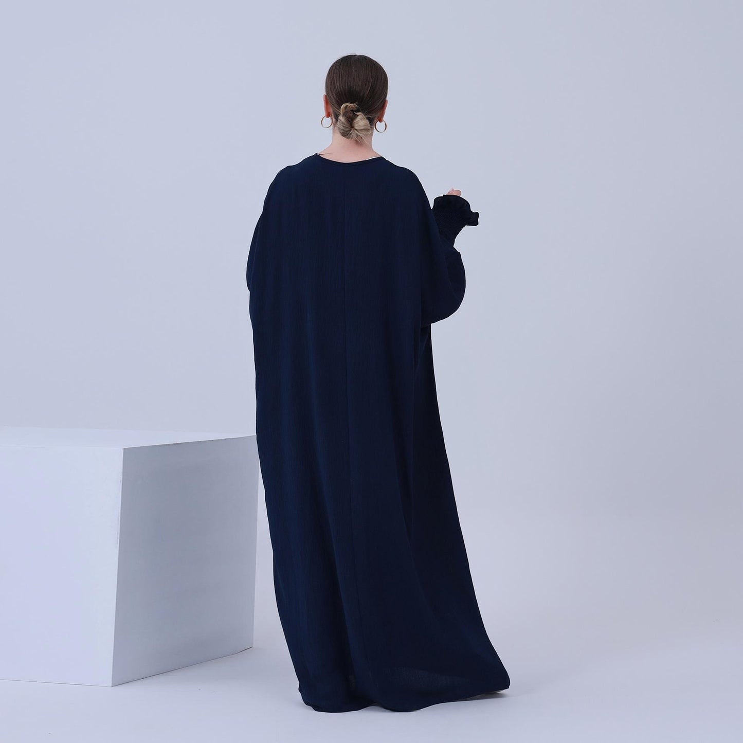 Robe chauve-souris unie HASASERIES HS1003
