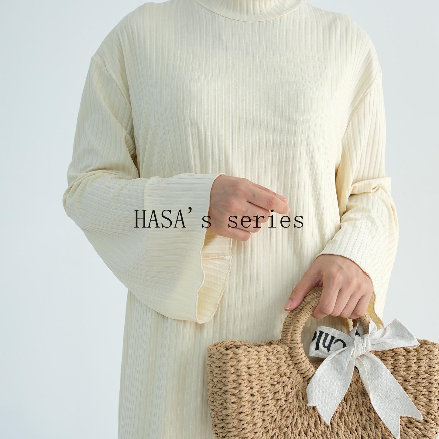 HS5509 Beautiful Stand Collar Dress Robe - Lightweight multi-color design, comfortable and stylish party  wear red dress thick  thigh 2  part bow  outfits