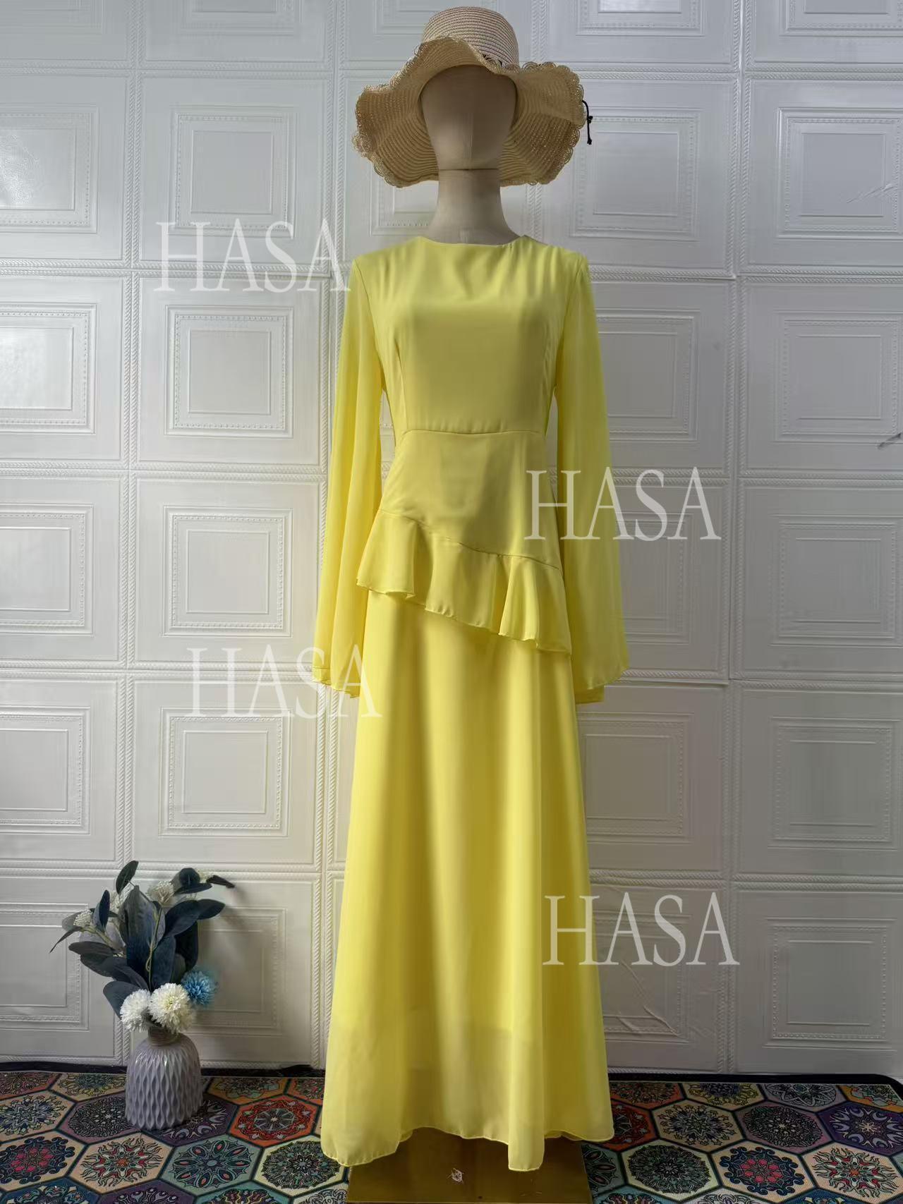HS6736 Sophisticated Evening Maxi Dress for Elegant Styling