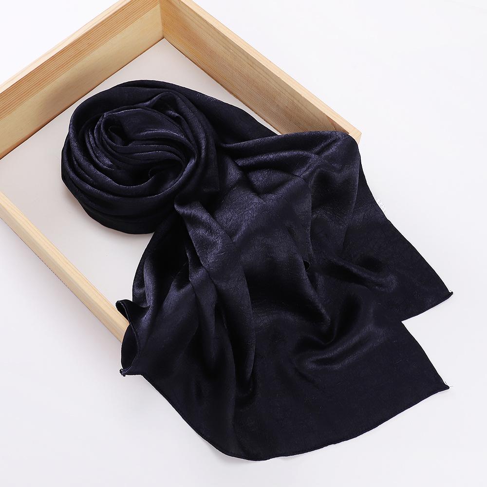 HASASERIES HS1136 Nouveau bandeau en satin de soie simulé