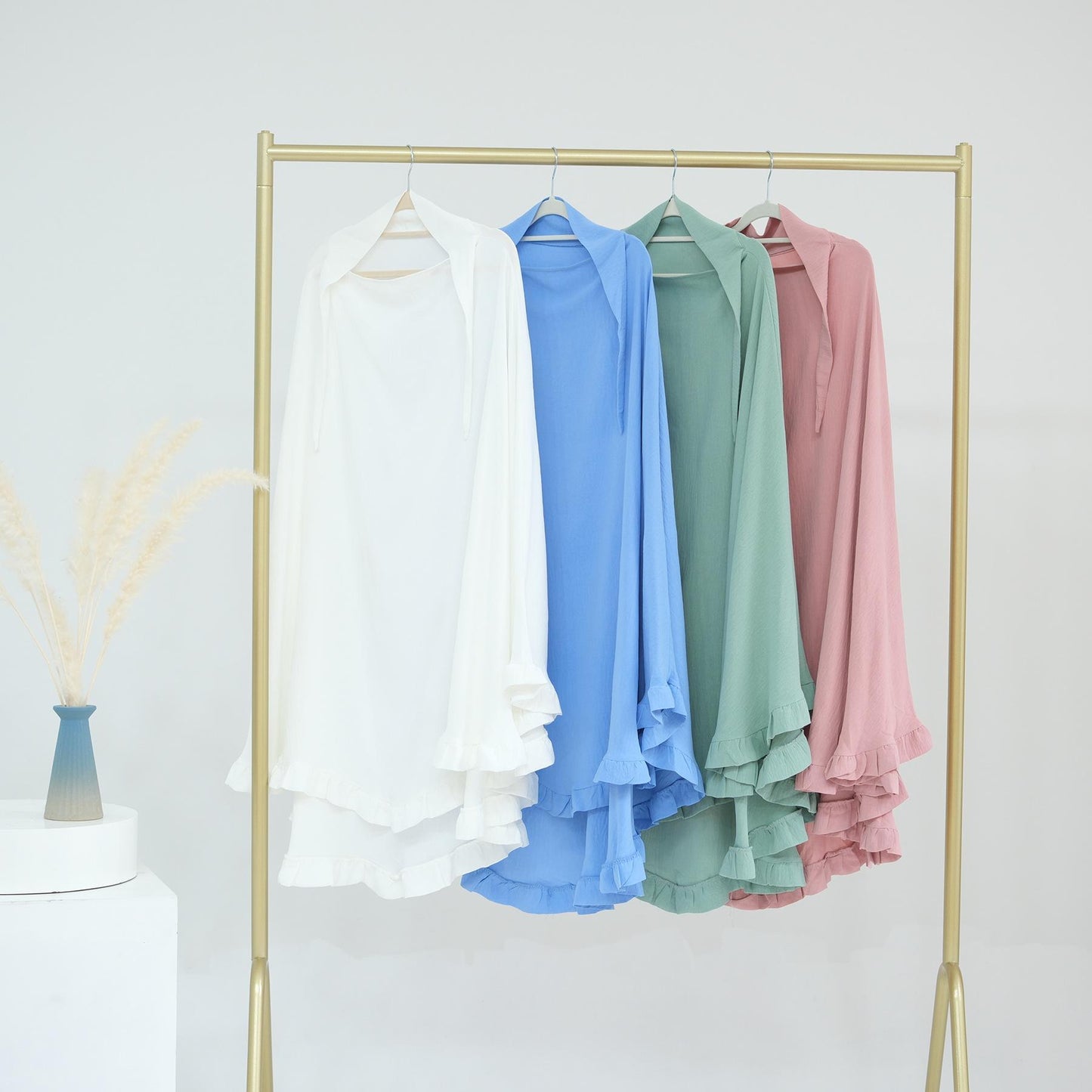 HASASERIES HS0993 Solid Color Headscarf