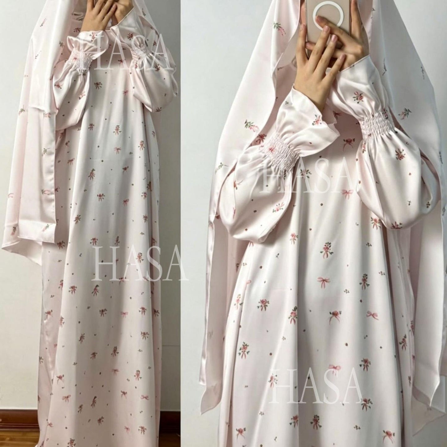 HASA HS6801 Luxury Modest Abaya with Soft Elegant Fit