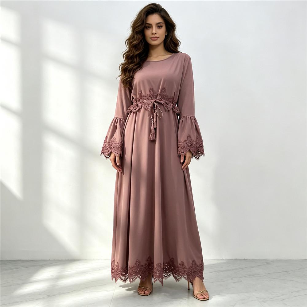 HASA HS6815 Fashion Lace-Up Dress