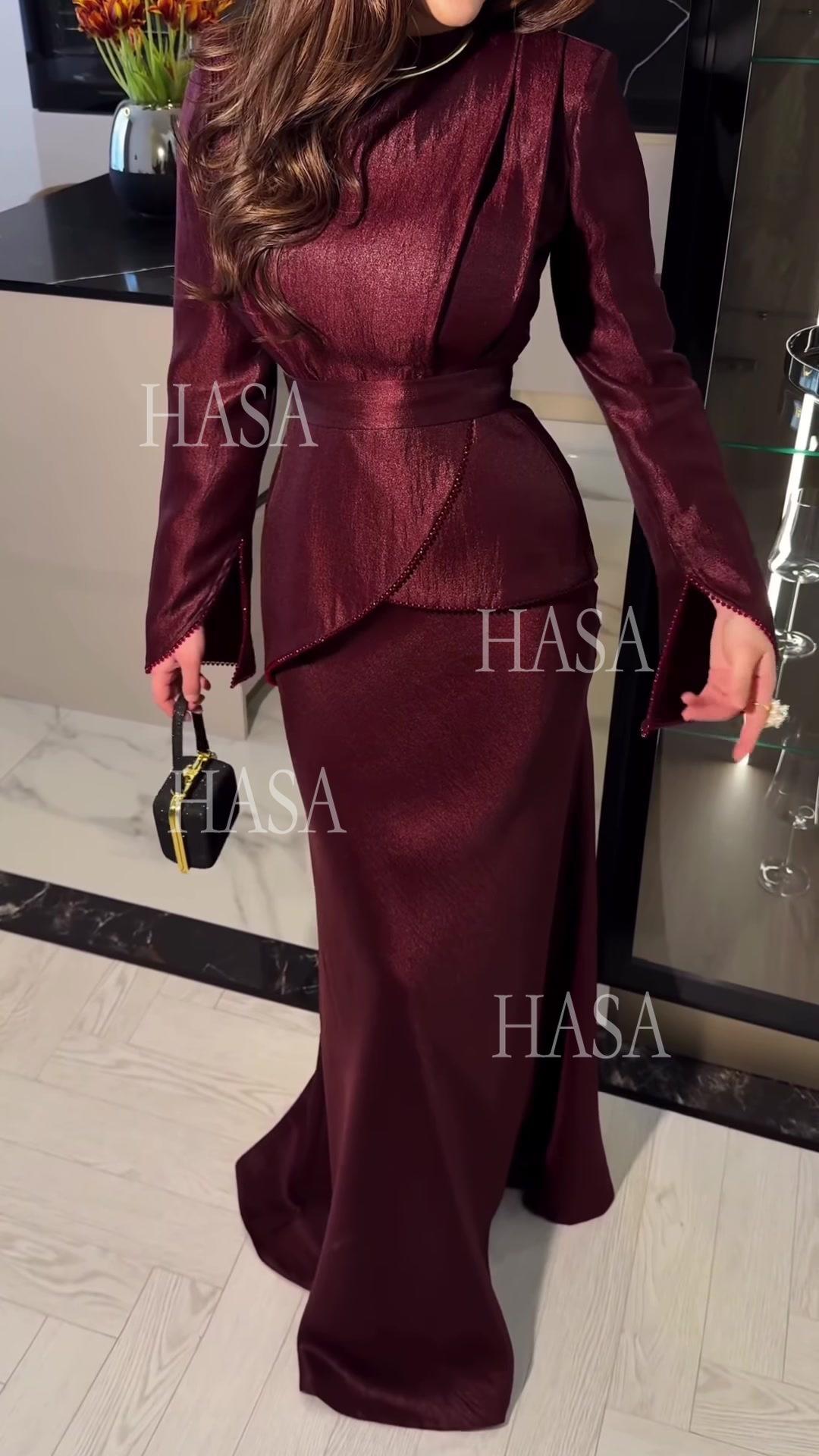 HS6746 Vintage Inspired Fitted Maxi Dress