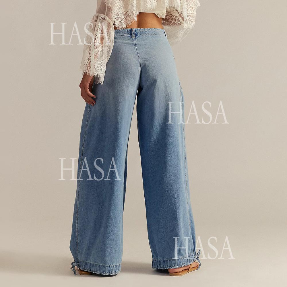 HASA HS6795 Statement Balloon Jeans with Vintage Vibes