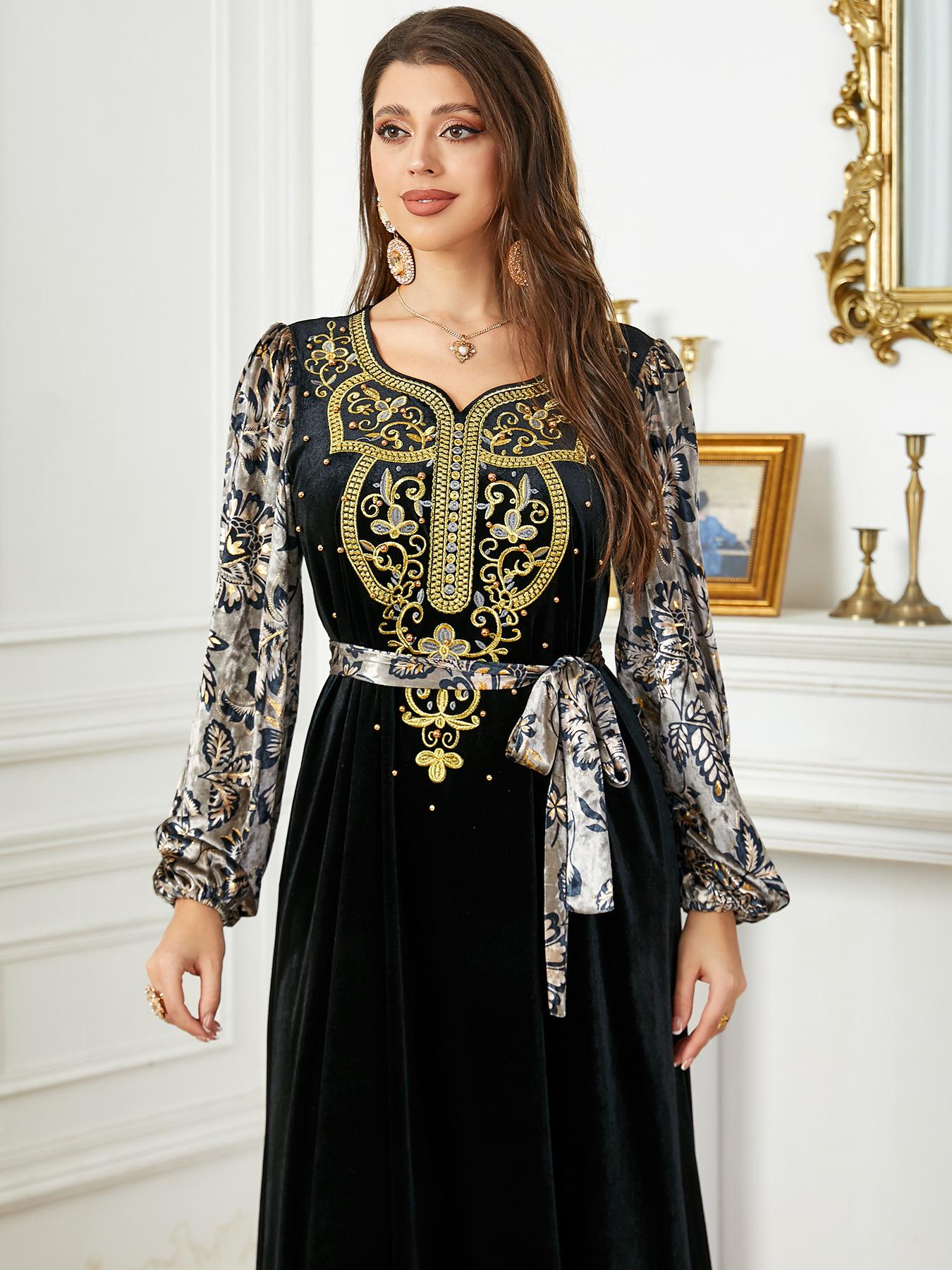 Robe Jupe Longue Élégante HASASERIES HS1021