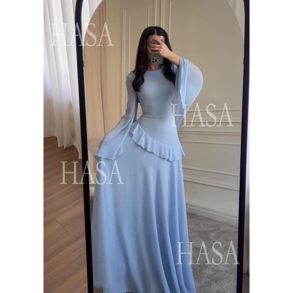 HS6736 Sophisticated Evening Maxi Dress for Elegant Styling
