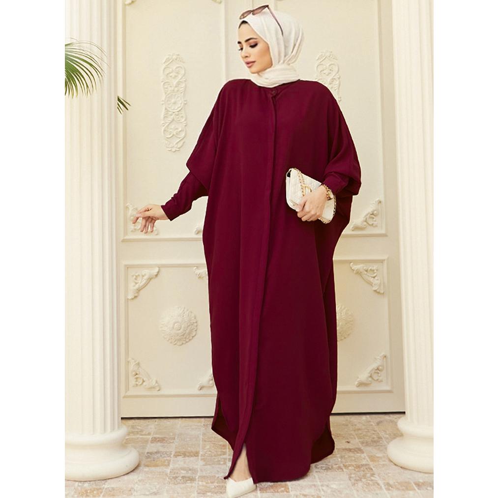 HASASERIES HS0519 Bat Sleeves Long Robe