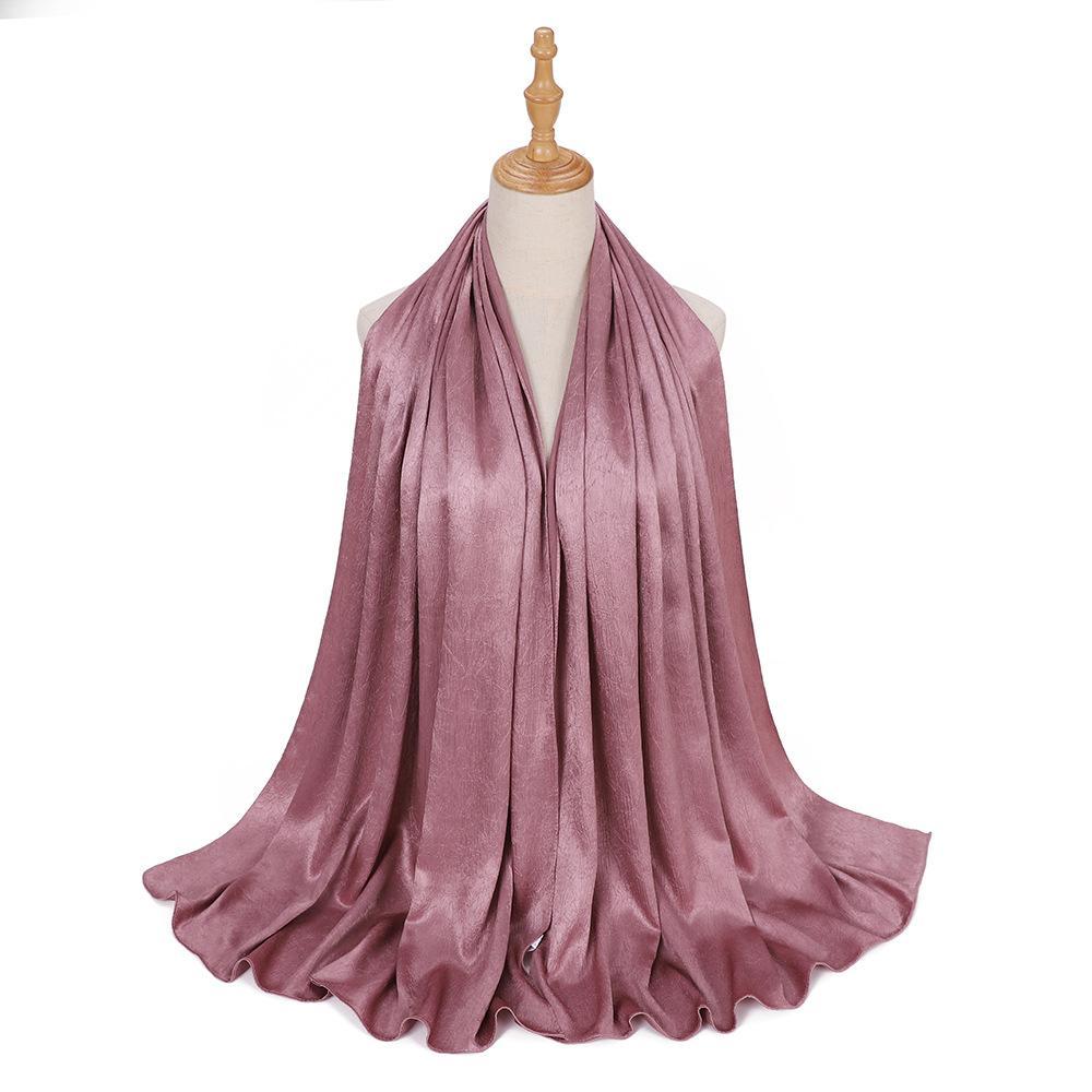 HASASERIES HS1136 Nouveau bandeau en satin de soie simulé