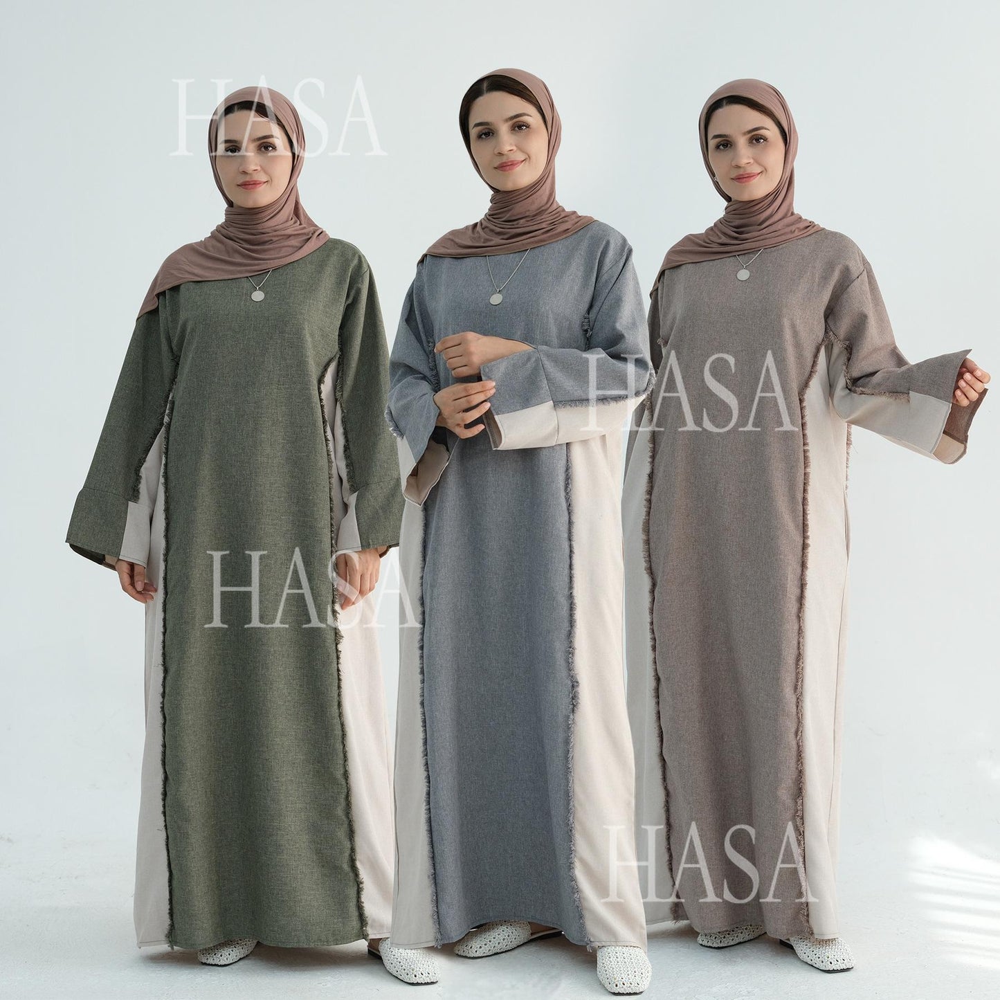 HS5606 Stylish Patchwork Robe - Cardigan and Dress (belt Pockets Only on Dress) party  wear red dress graduation  dress thick  thigh 2  part bow  outfits