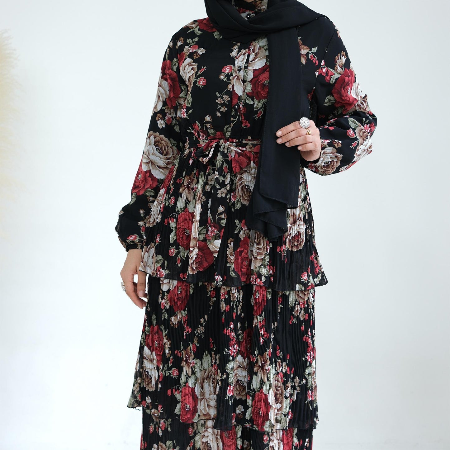 Robe imprimée Pure Beauty HS1008 de HASASERIES