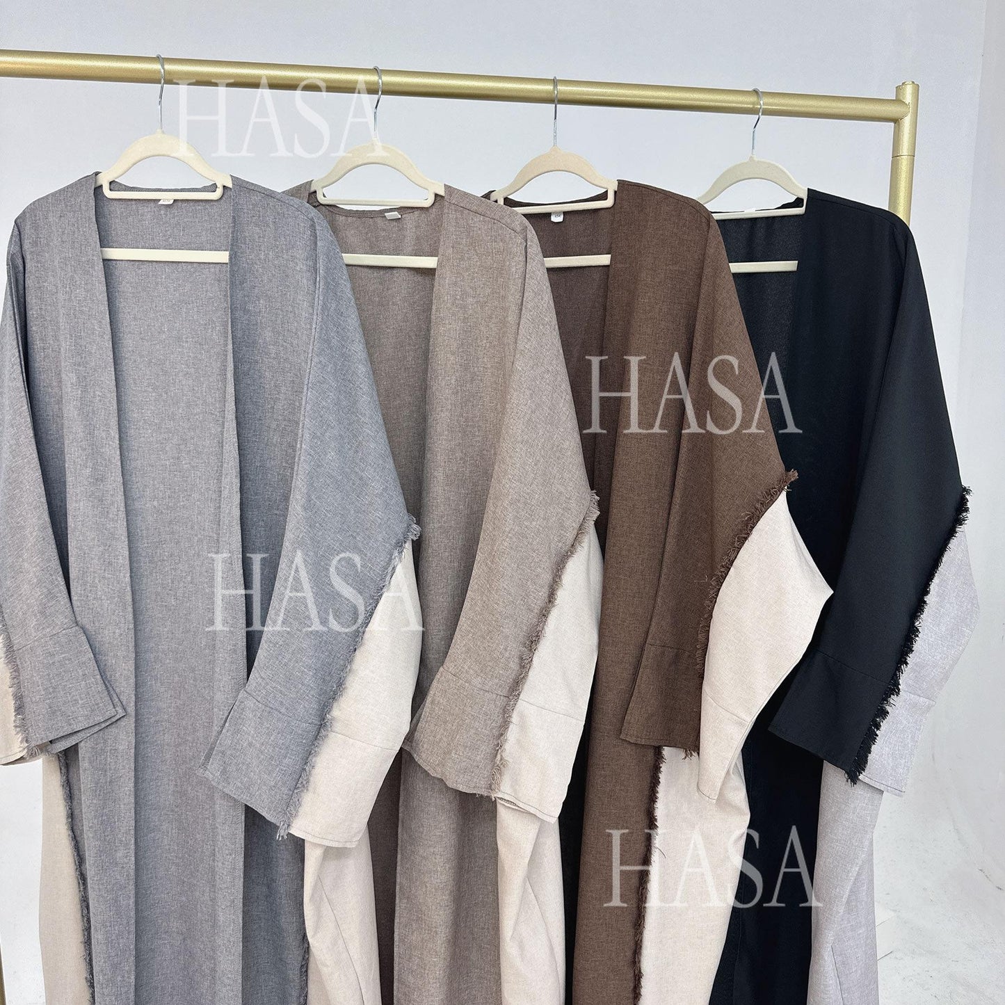 HS5606 Stylish Patchwork Robe - Cardigan and Dress (belt Pockets Only on Dress) party  wear red dress graduation  dress thick  thigh 2  part bow  outfits