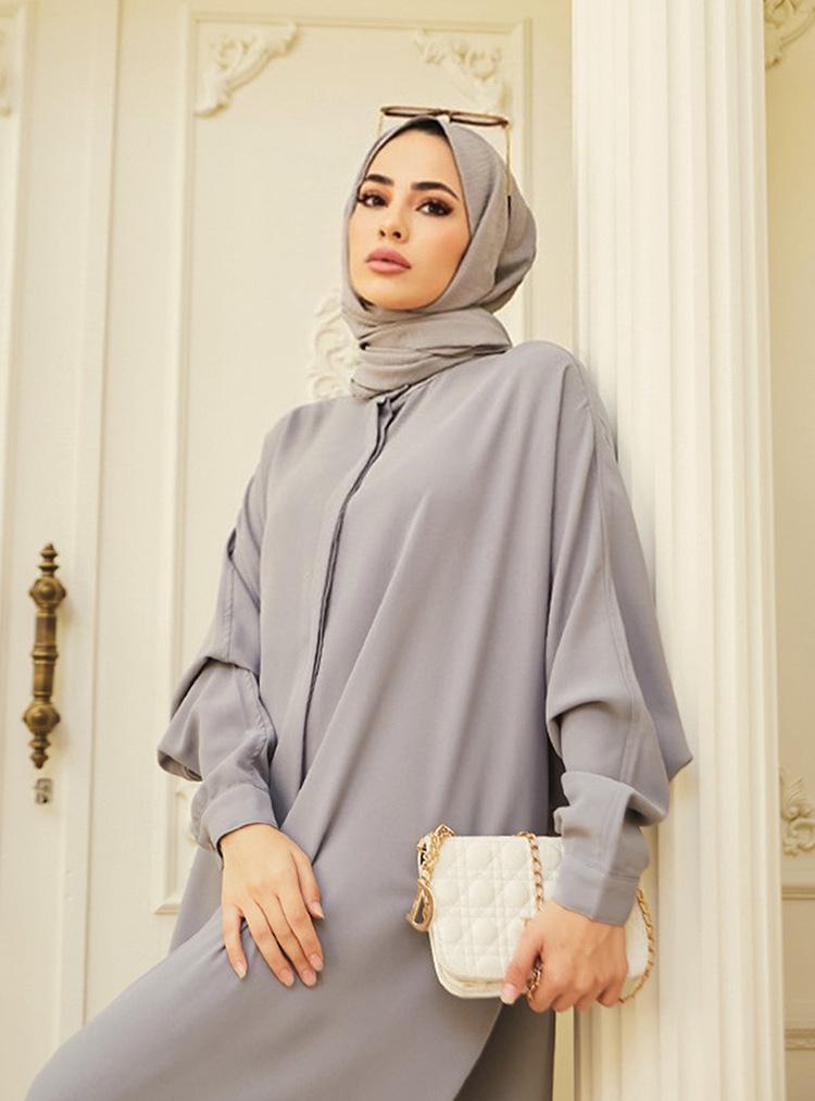 HASASERIES HS0519 Bat Sleeves Long Robe