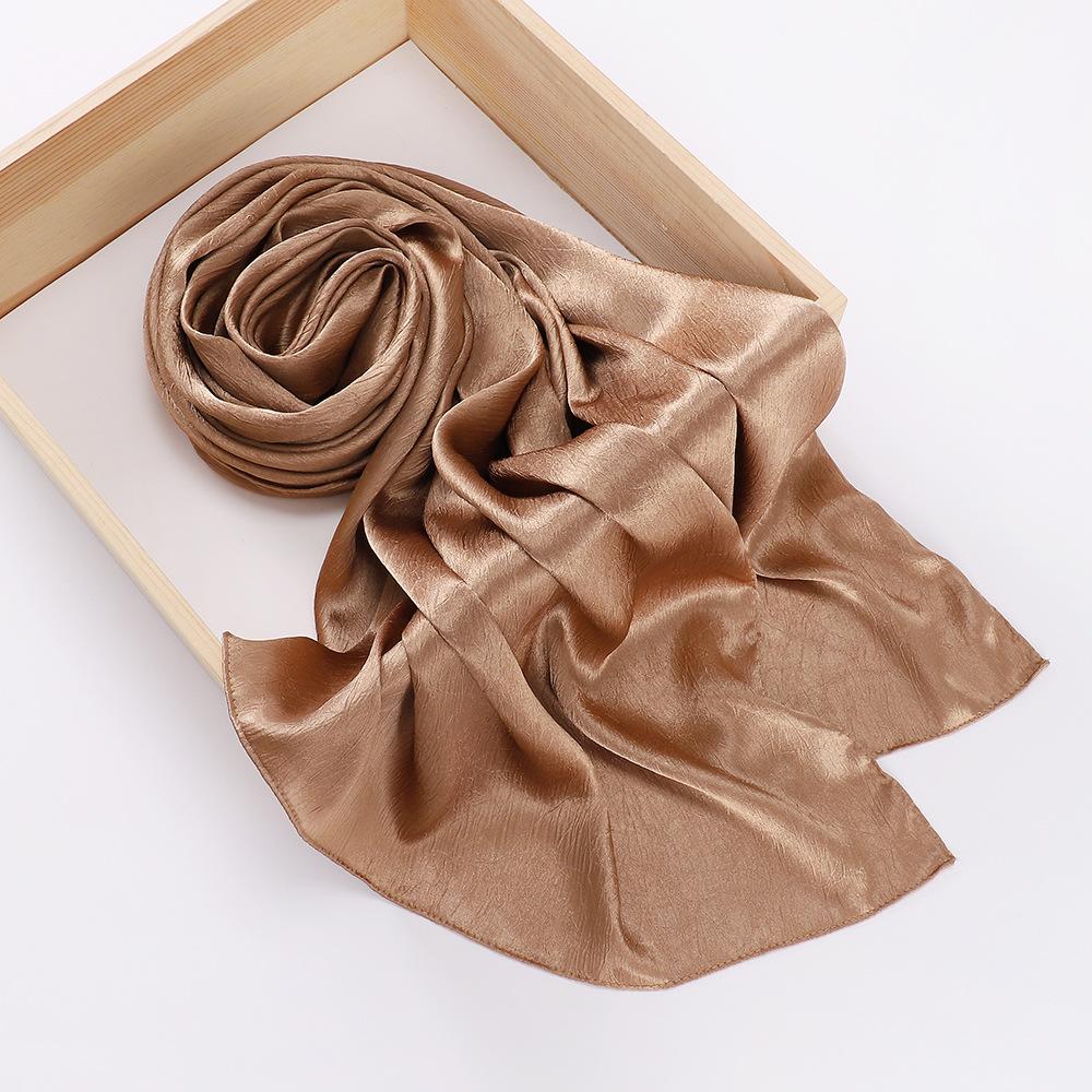HASASERIES HS1136 Nouveau bandeau en satin de soie simulé