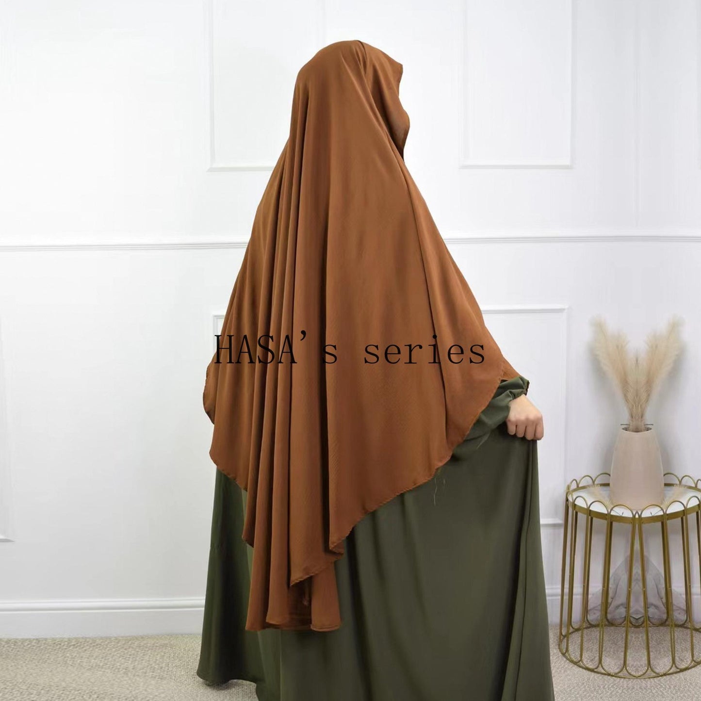 HS5441 Premium Multi-Color Solid Bandana - Loose Shawl Style circle  hijab