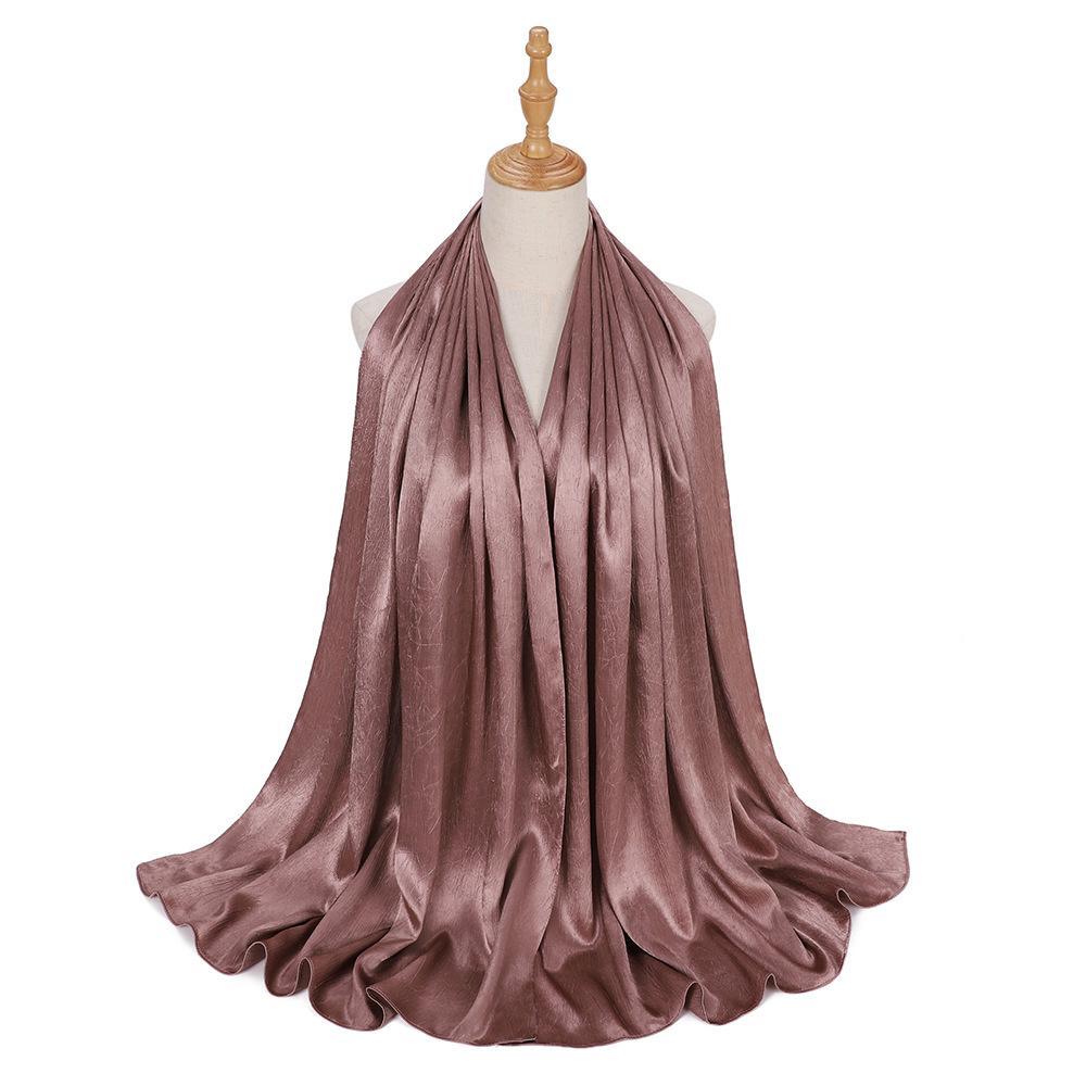 HASASERIES HS1136 Nouveau bandeau en satin de soie simulé