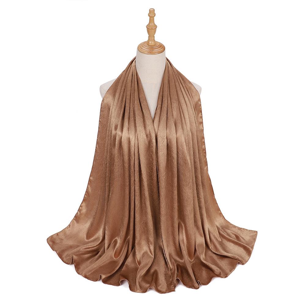 HASASERIES HS1136 Nouveau bandeau en satin de soie simulé