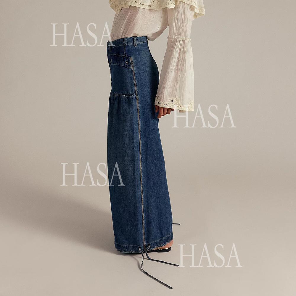 HASA HS6795 Statement Balloon Jeans with Vintage Vibes