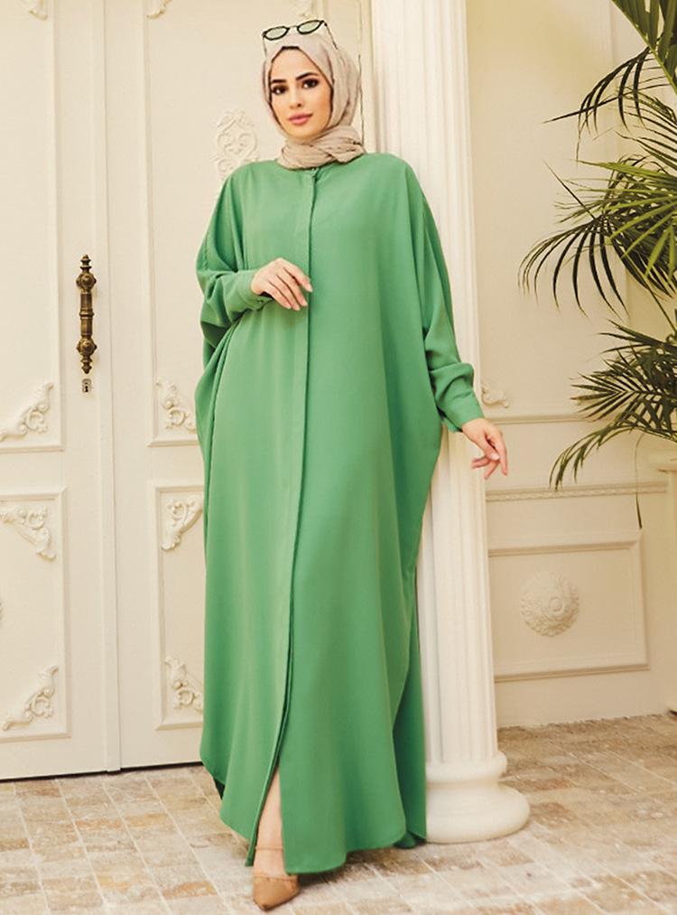 HASASERIES HS0519 Bat Sleeves Long Robe