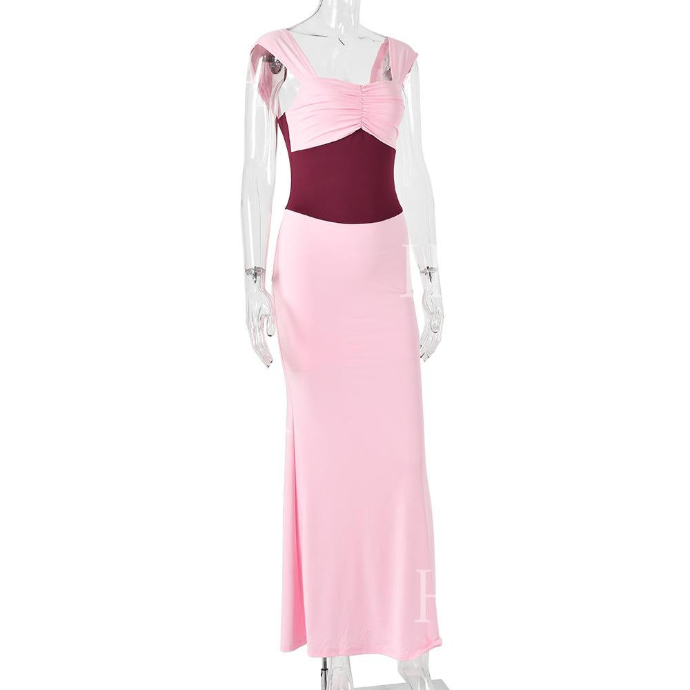 HASA HS6771 Soft Glam Fitted Evening Dress