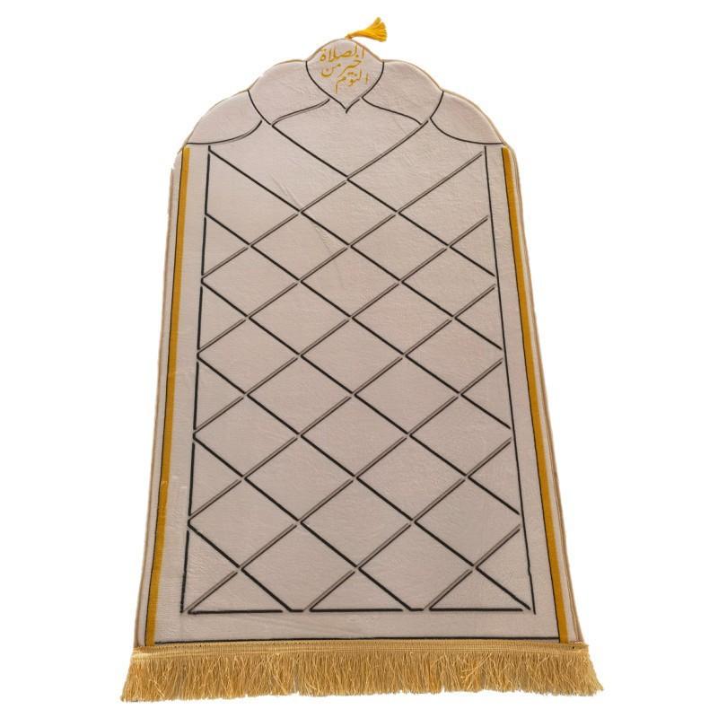 Tapis de prière en flanelle imprimée HASASERIES HS1155