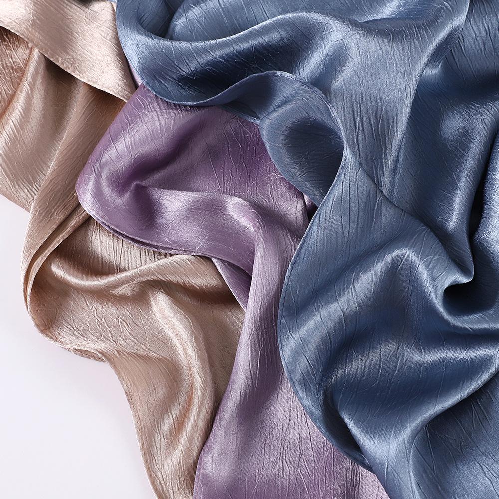 HASASERIES HS1136 Nouveau bandeau en satin de soie simulé