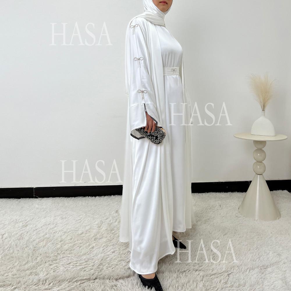 HS6501 Lustrous and Delicate Satin Diamond Set