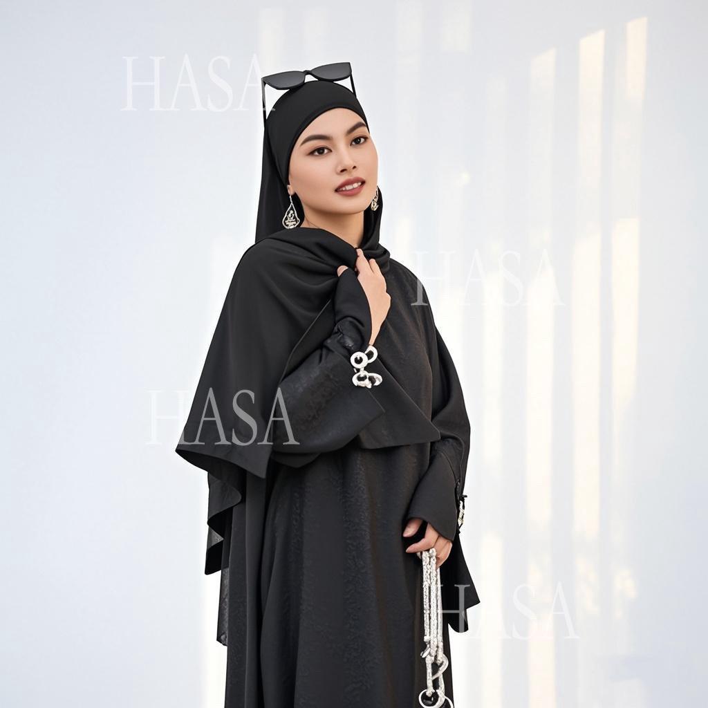 HS5867 Bow-knot Cuff Long Skirt | Elegant and Radiant