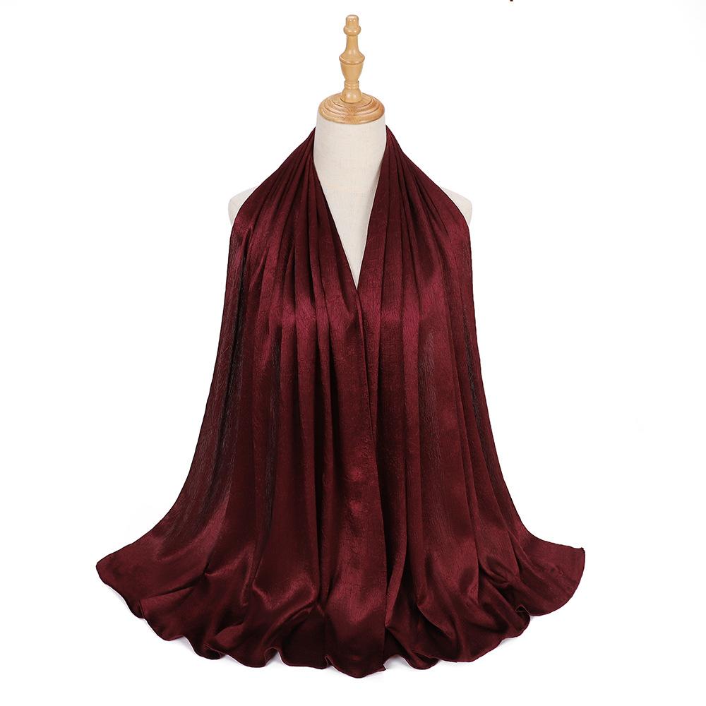 HASASERIES HS1136 Nouveau bandeau en satin de soie simulé