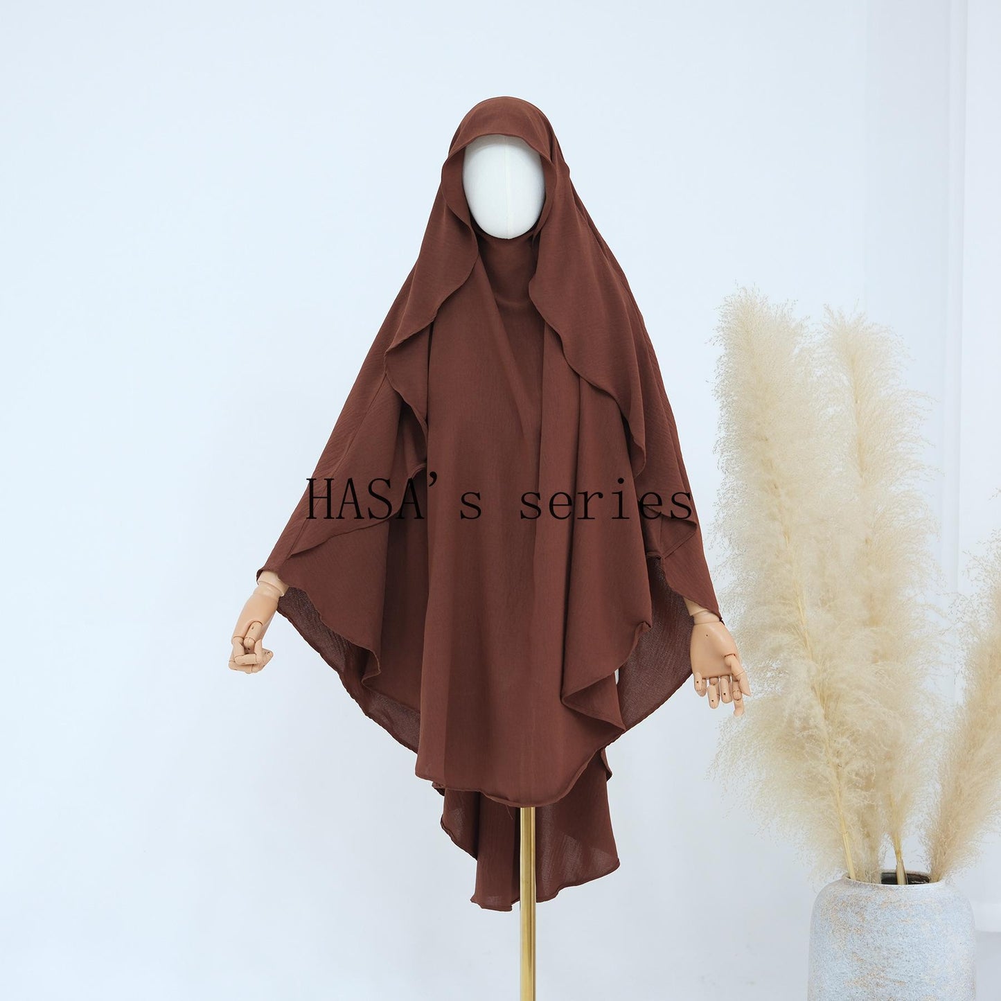 HS5441 Premium Multi-Color Solid Bandana - Loose Shawl Style circle  hijab