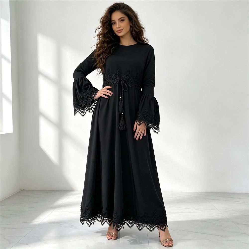 HASA HS6815 Fashion Lace-Up Dress