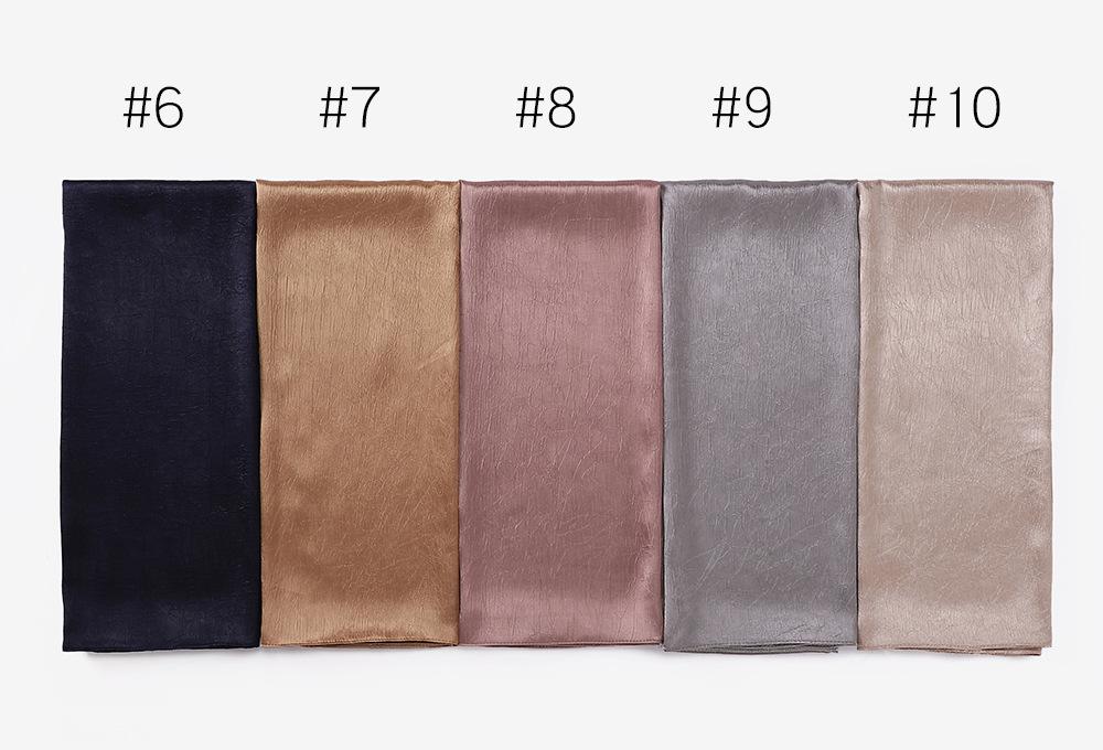 HASASERIES HS1136 Nouveau bandeau en satin de soie simulé