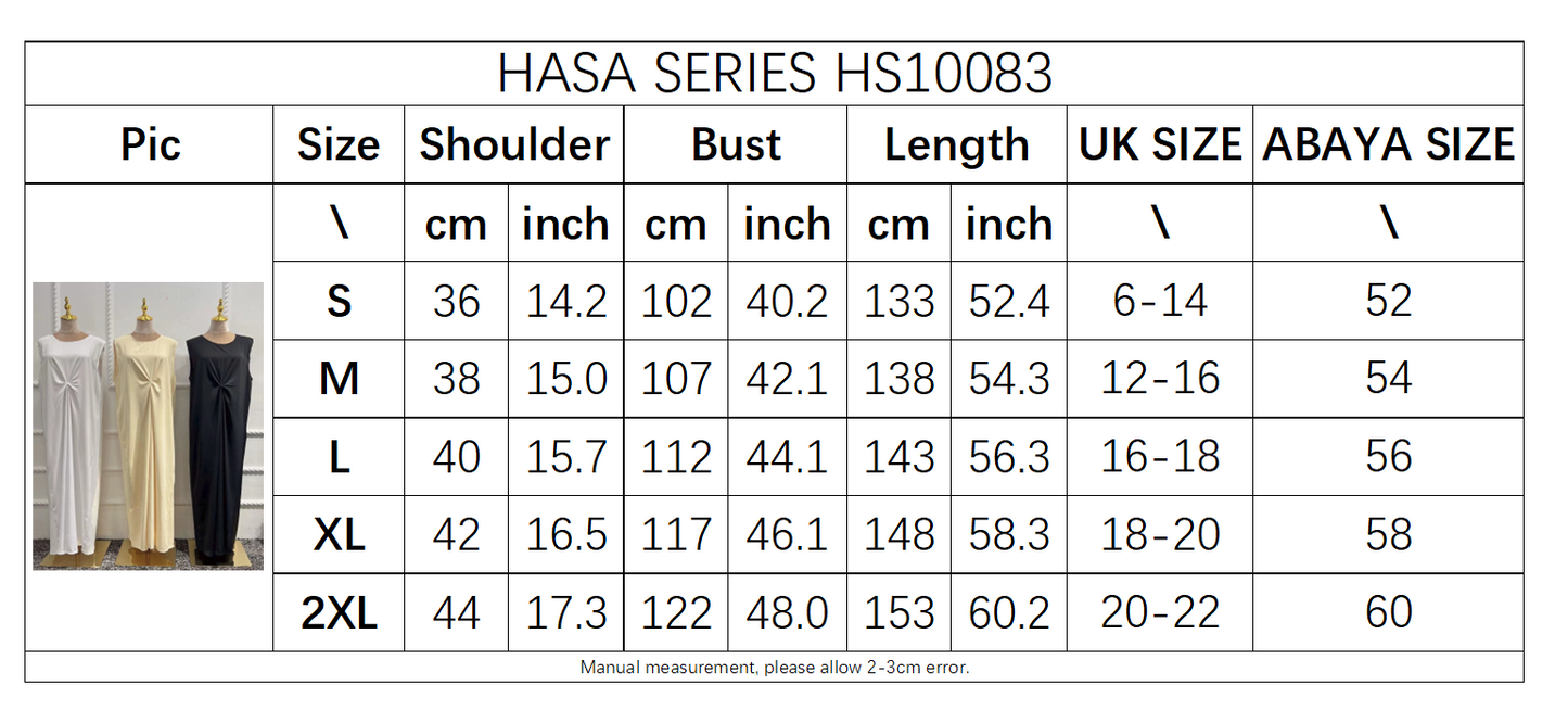 HS10083 فستان داخلي بحزام قابل للفصل